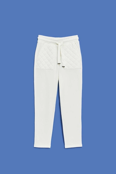 Spodnie dresowe z pikowanymi kieszeniami