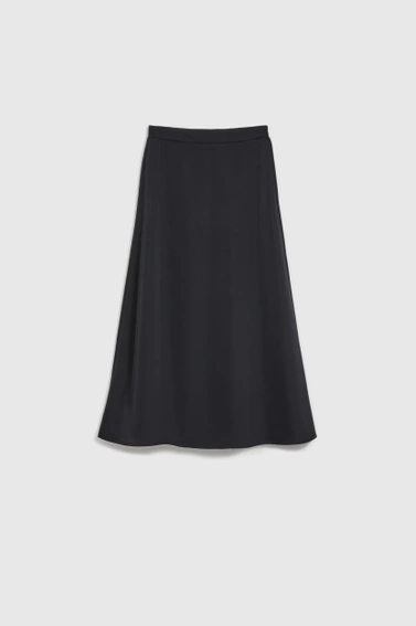 Trapezowa spódnica czarna 