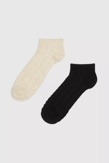 Skarpetki damskie 2-pack dwukolorowe