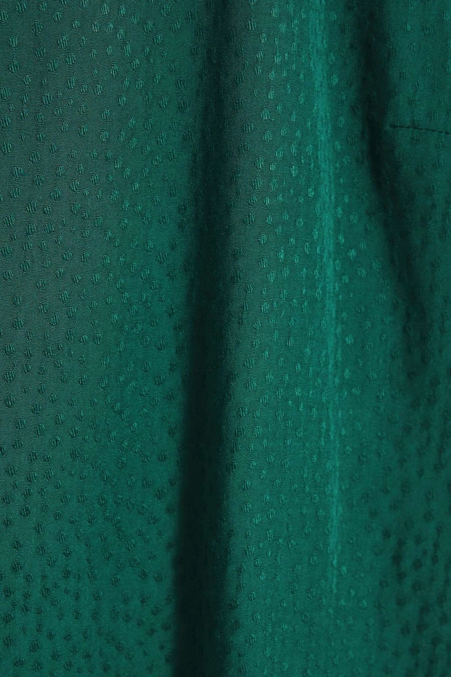 Koszula z ozdobnymi rękawami malahitowa