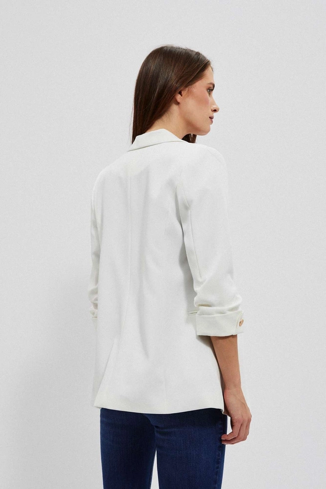 Marynarka z marszczonymi rękawiami