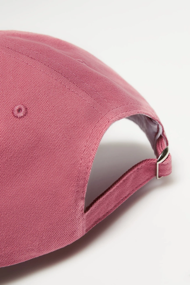 Czapka z daszkiem różowa