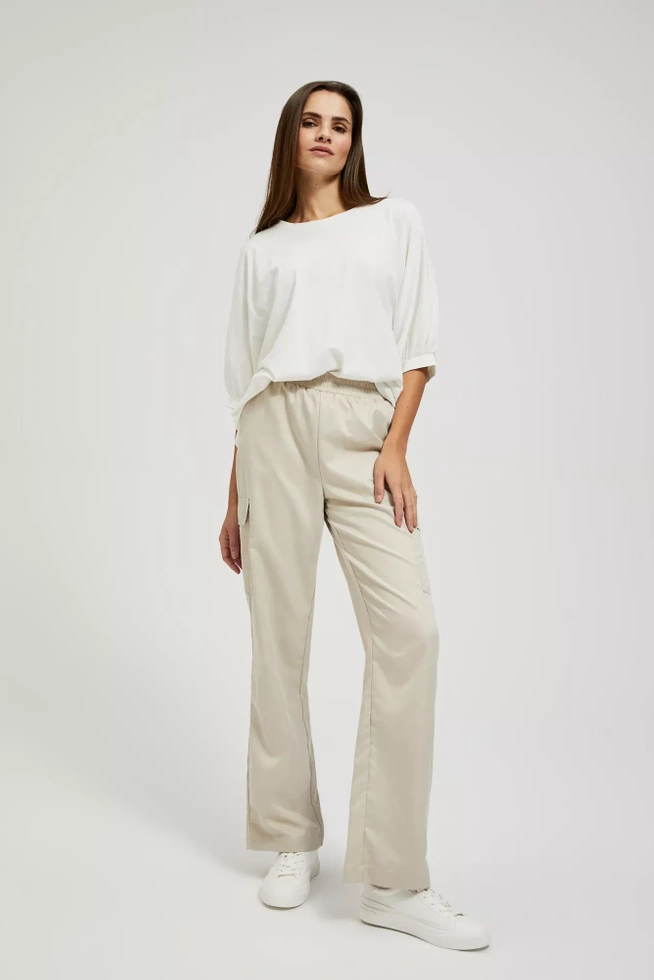 Bluzka oversize biała