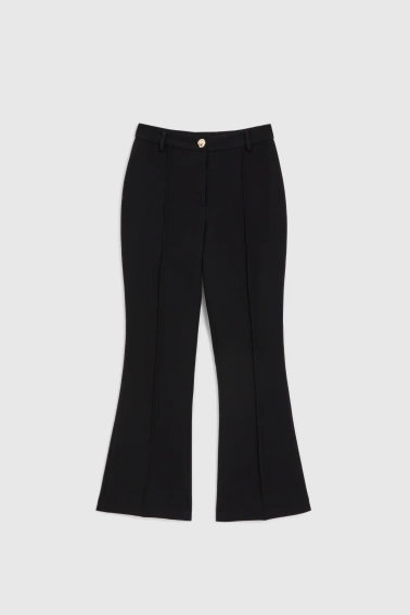 Spodnie dzwony czarne