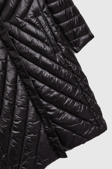 Długa kurtka czarna