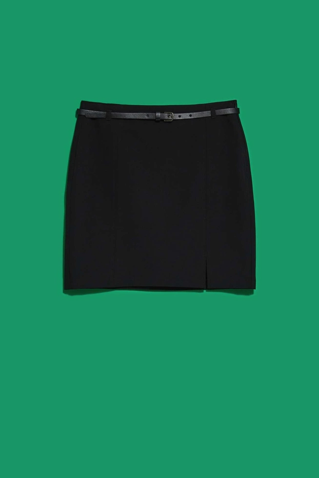 Spódniczka mini z paskiem