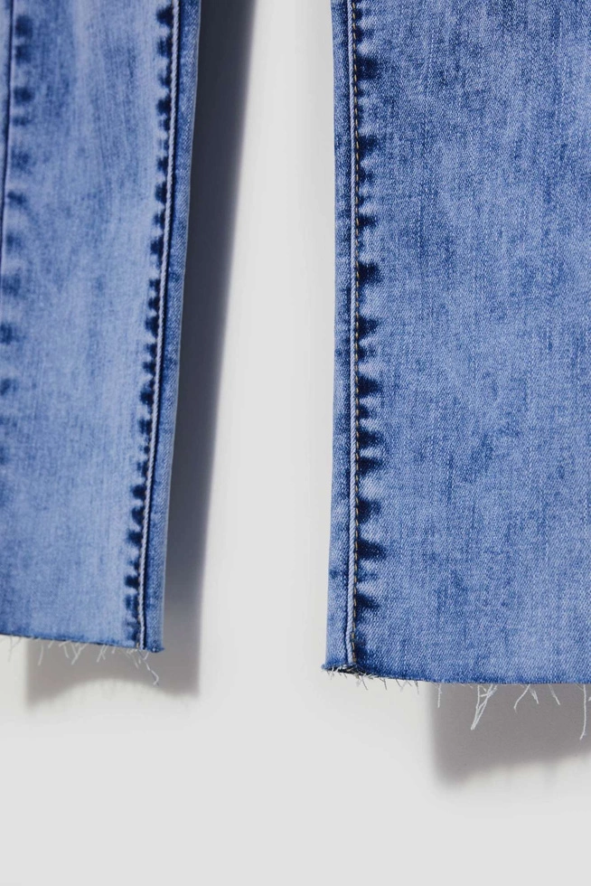 Jeansy rurki błękitne