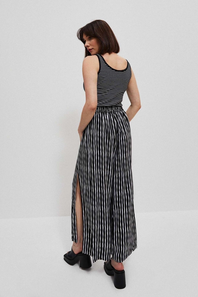 Szerokie spodnie w paski