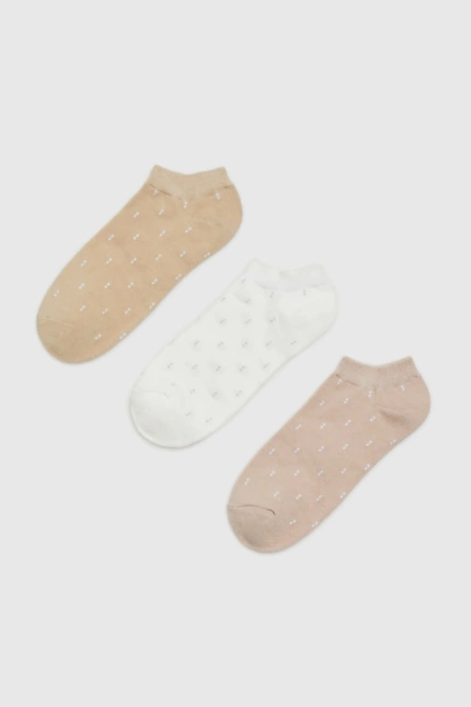 3 pack bawełnianych skarpet