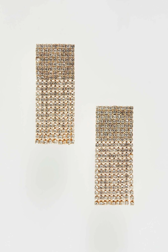 Eleganckie wiszące kolczyki z cyrkoniami