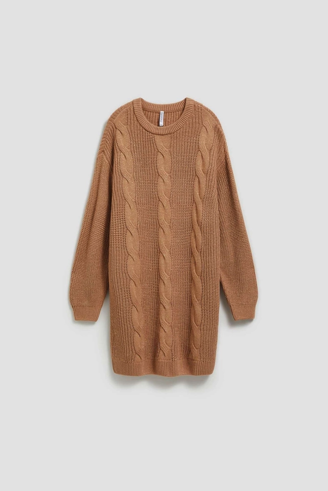 Swetrowa sukienka