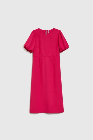 Elegancka sukienka fuksjowa  