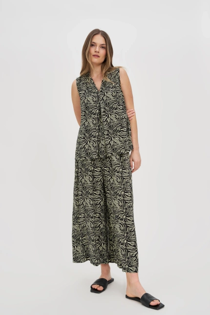 Kuloty z wiskozy czarne