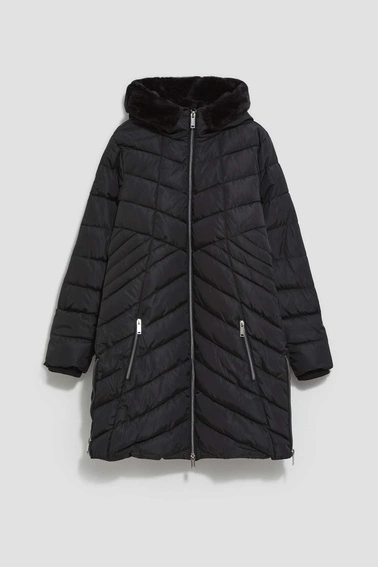 Kurtka z ocieplanym kapturem