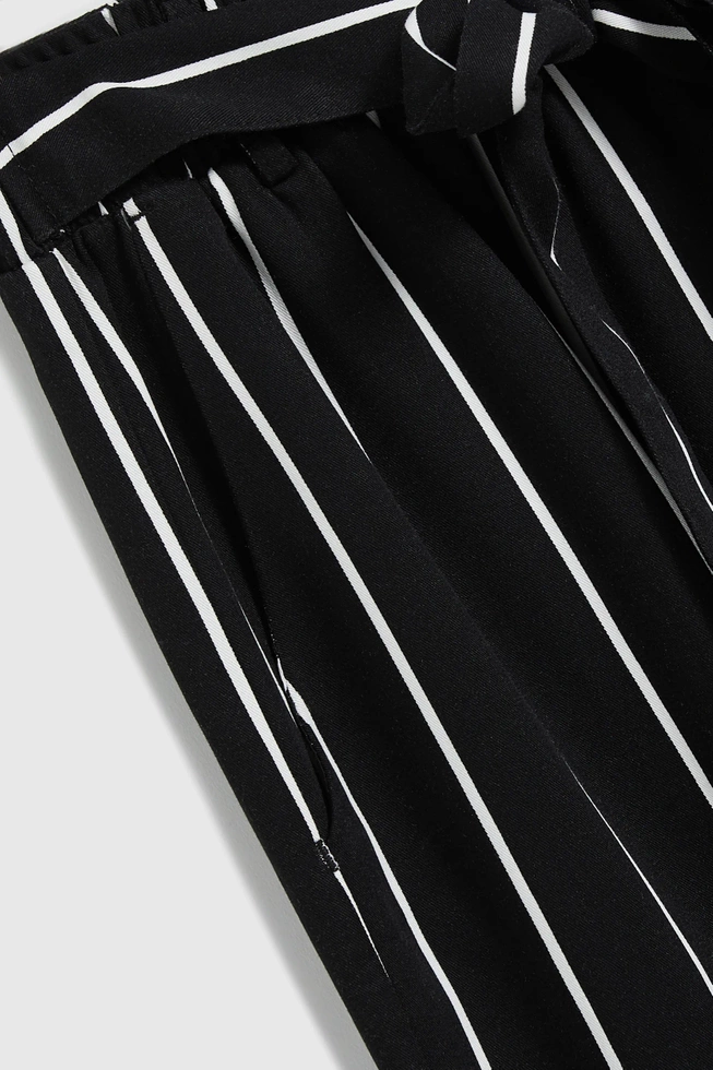 Kuloty w paski czarne