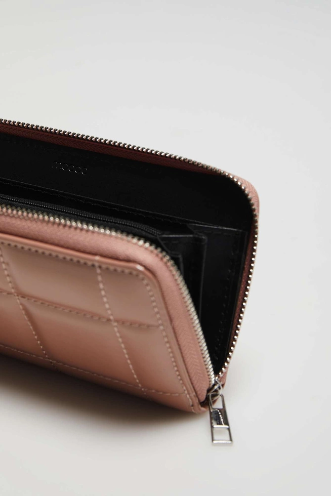 Duży portfel beżowy