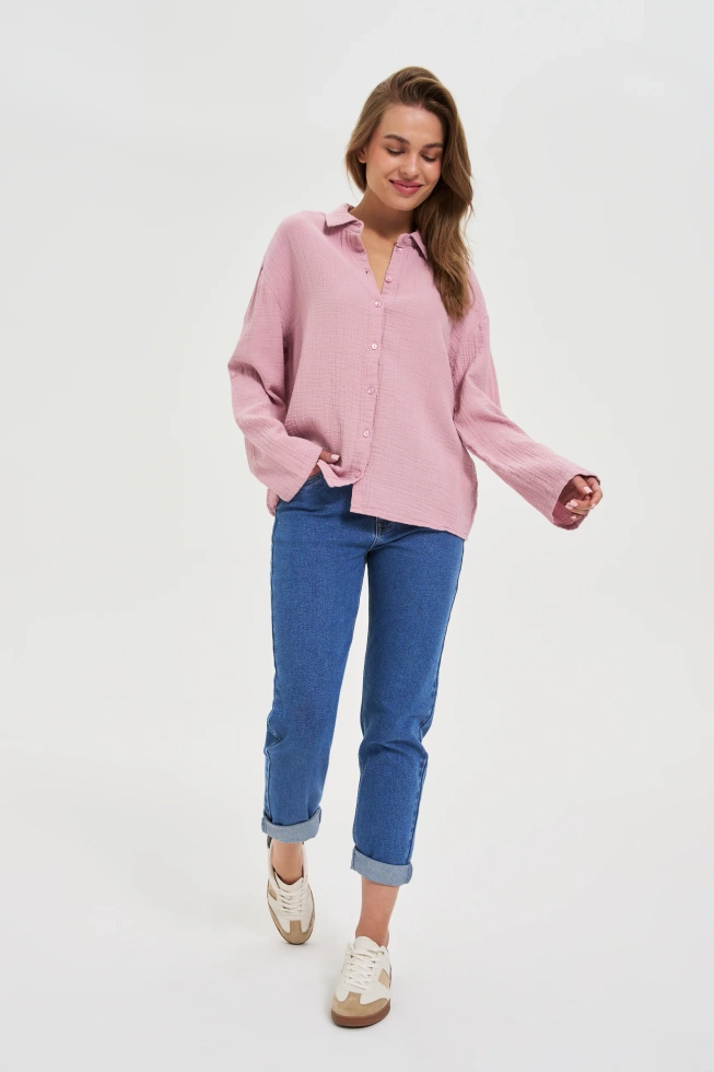 Jeansy z prostą nogawką niebieskie