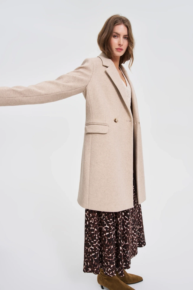 Płaszcz beżowy