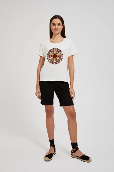 T-shirt z nardukiem biały