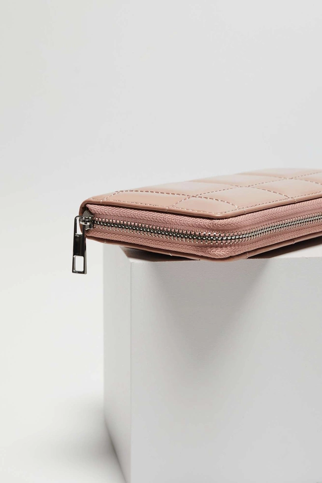 Duży portfel beżowy