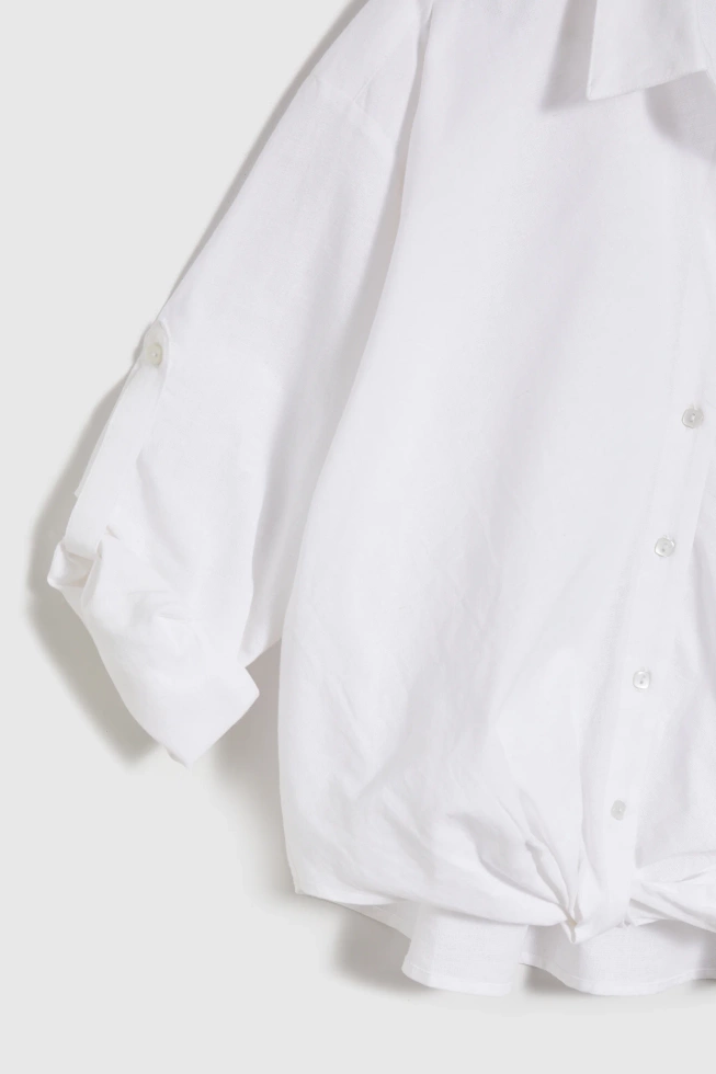 Bawełniana koszula biała