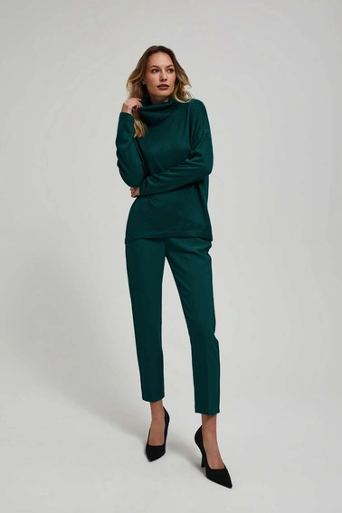 Bluzka z luźnym golfem