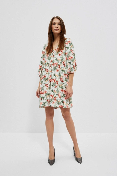 Sukienka mini w kwiaty
