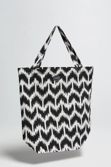 Bawełniana torba czarna