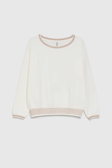 Bawełniana bluza beżowa