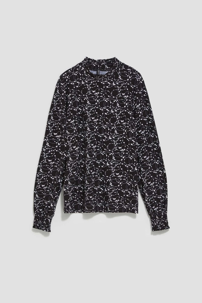Bluzka z długim rękawem czarna