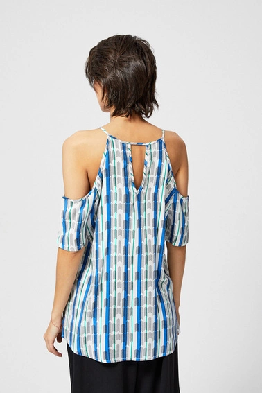 Koszulowa bluzka typu top