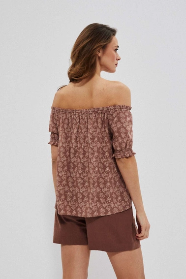 Koszula hiszpanka czekoladowa