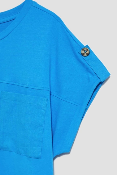 T-shirt z kieszonką 