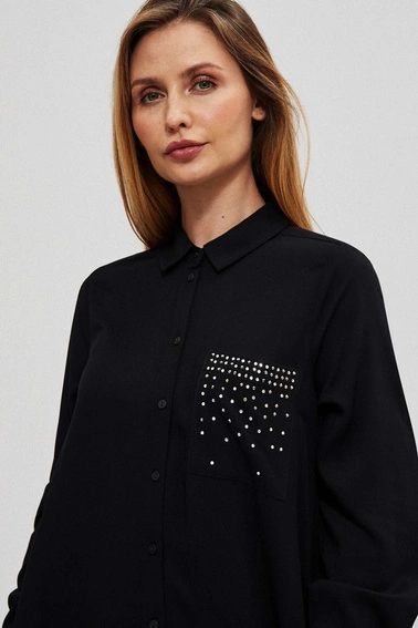 Koszula z ozdobnymi dżetami