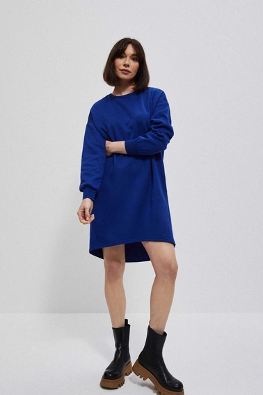 Dresowa sukienka z kieszeniami