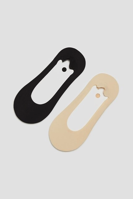 Skarpetki stopki damskie 2-pack