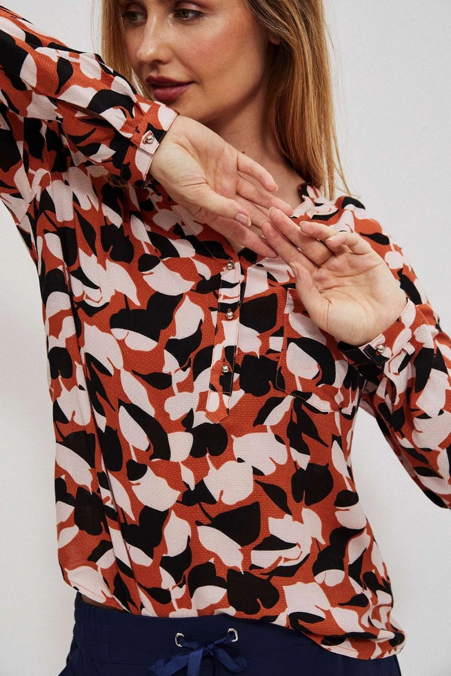 Koszula w kwiatowy print