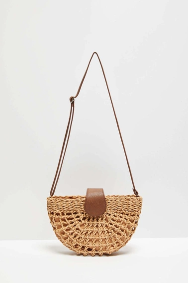 Pleciona torebka na ramię