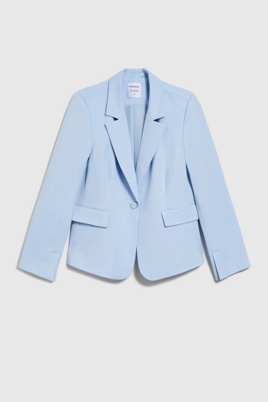 Krótka marynarka błękitna 