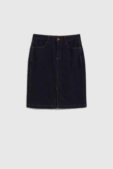 Spódnica jeansowa granatowa