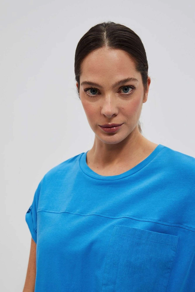 T-shirt z kieszonką