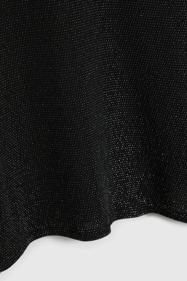 Bluzka do noszenia na dwa sposoby czarna