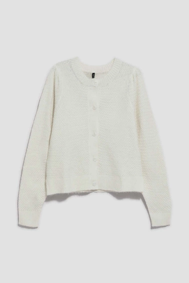 Klasyczny kardigan zapinany na guziki