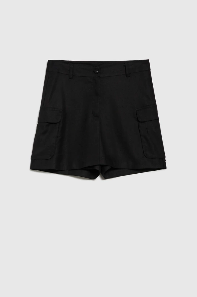 Spódnico-szorty czarne