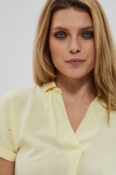 Luźna bluzka koszulowa