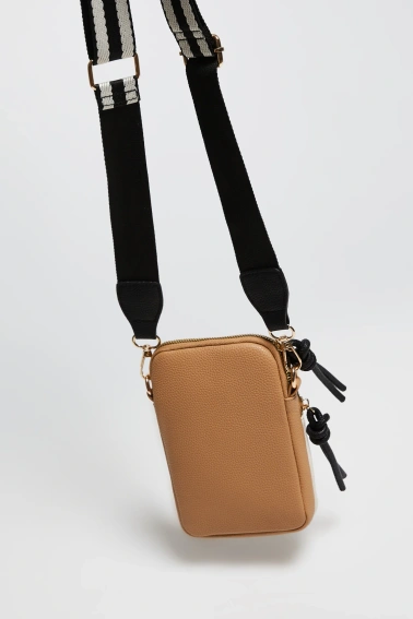 Mała torebka beżowa
