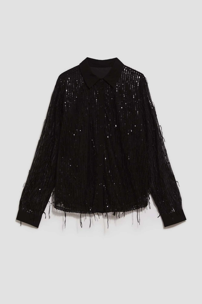 Koszula z cekinami
