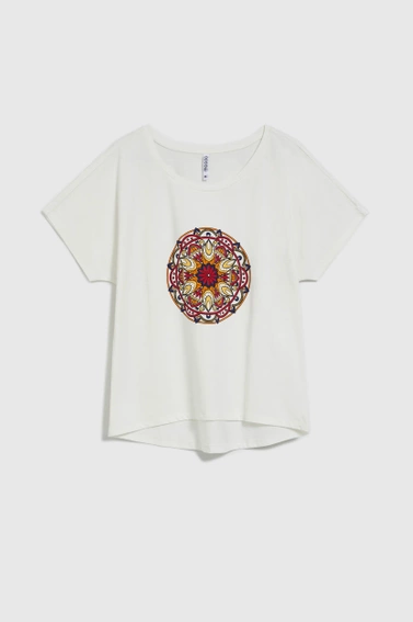 T-shirt z nardukiem biały