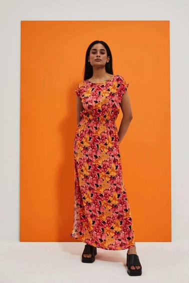 Sukienka maxi z kwiatowym printem