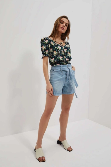 Koszula z kwiatowym printem 